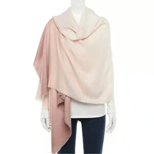 LC LAUREN CONRAD OMBRÉ ROSE SCARF WRAP NWT Size O/S